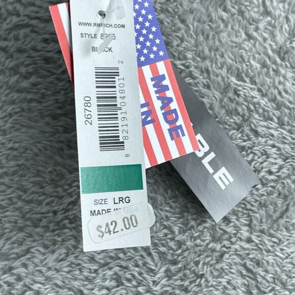 R&M Richards Womens Black Open-Front Jacket L Made In USA NWT 5665 - Picture 5 of 9